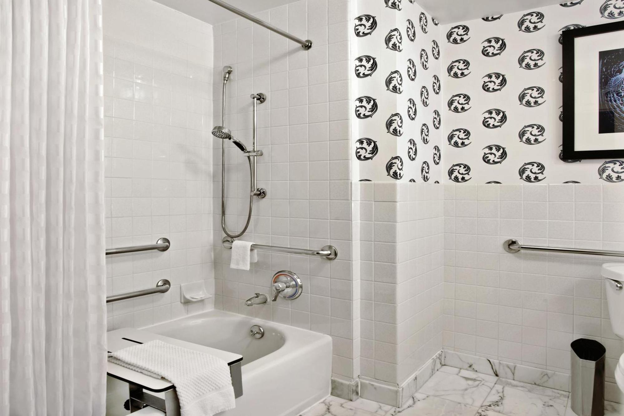 King Room Bath Tub Disability Access